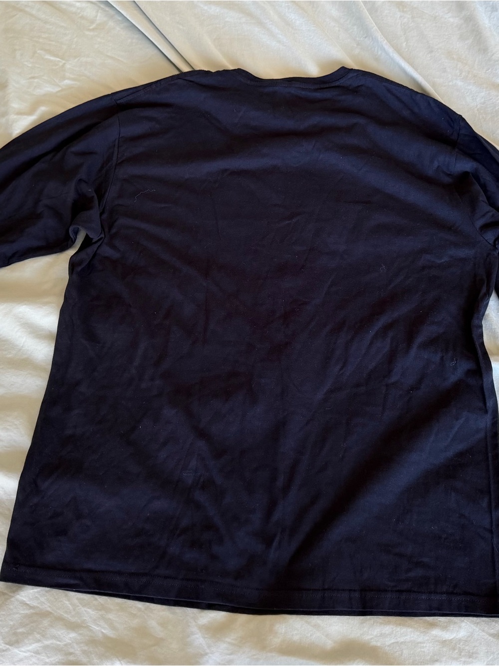 Psycho Bunny Black Long Sleeve Tee with Neon Green Bunny Skull - Picture 4 of 6